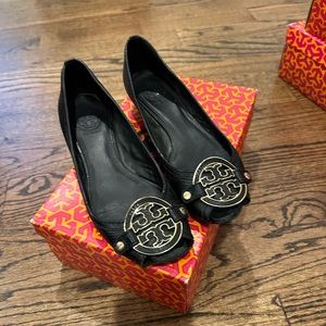 Tory Burch wedge with peep toe